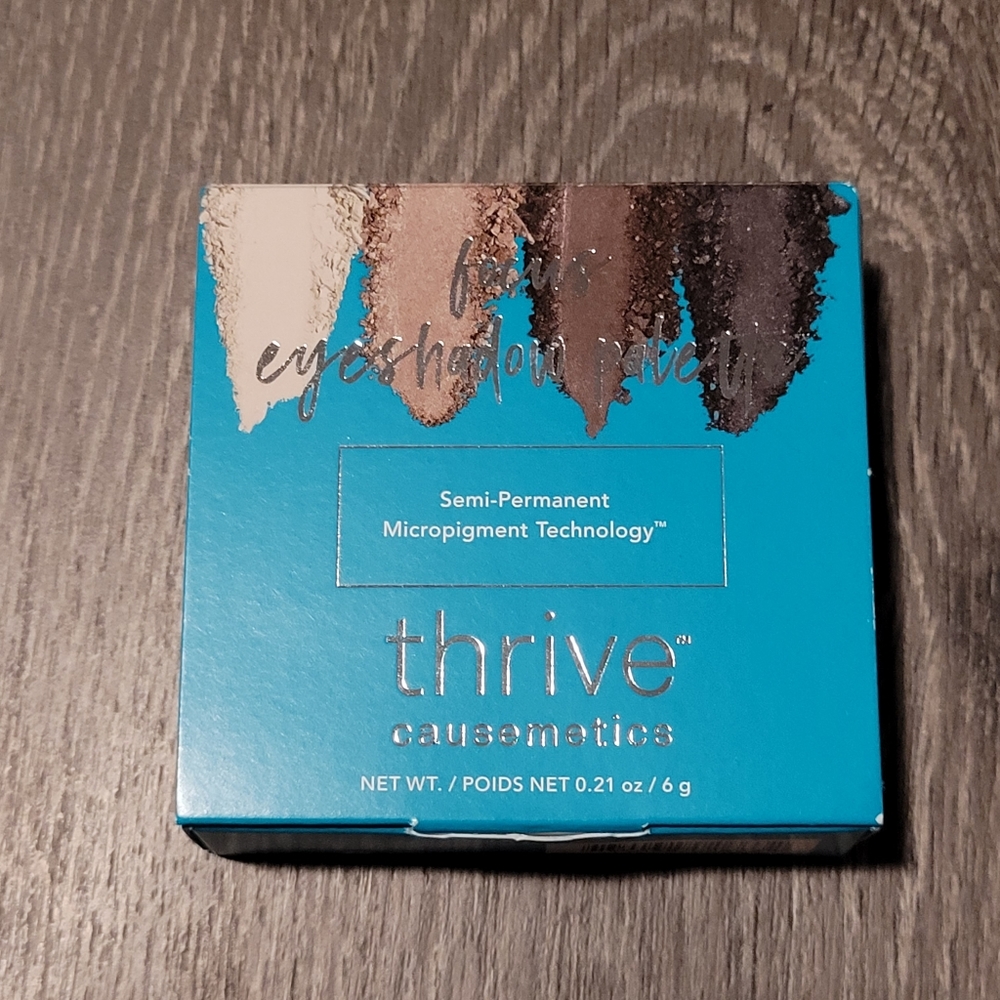 New Thrive Cosmetics - Focus Eyeshadow Palette